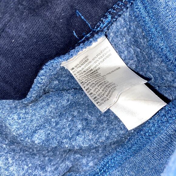 The North Face Blue Heather Pullover Hoodie Size M - Picture 5 of 8